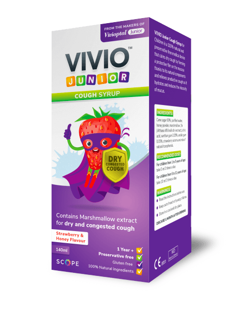 Vivio Junior Cough Product Shot