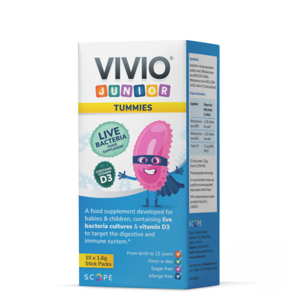 Vivio Junior Tummies Pack Shot