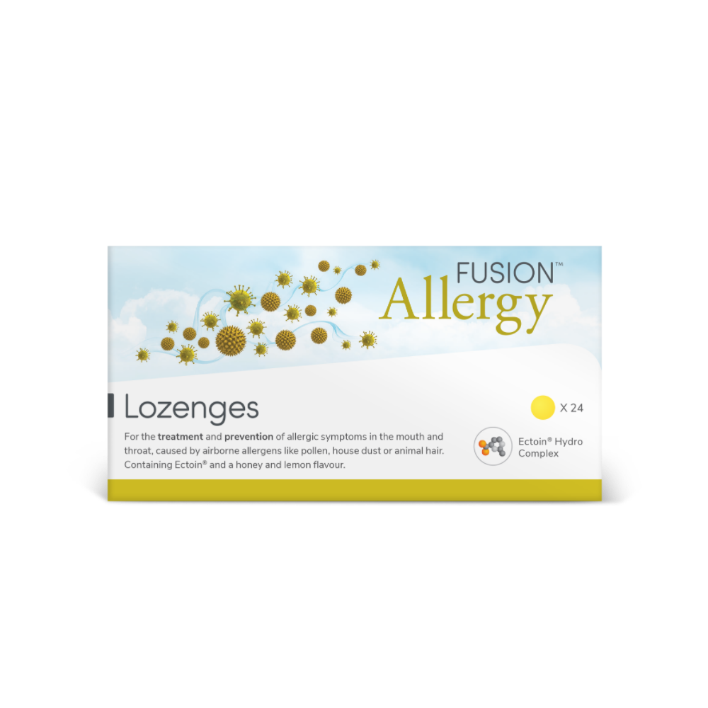 Fusion Allergy Lozenges Front